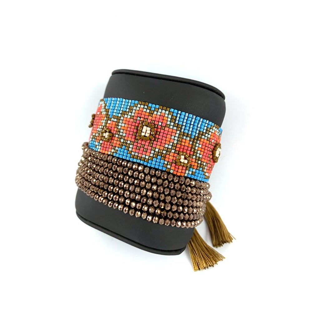 ✅NEW! Flower Power Bracelet Handmade Stacking